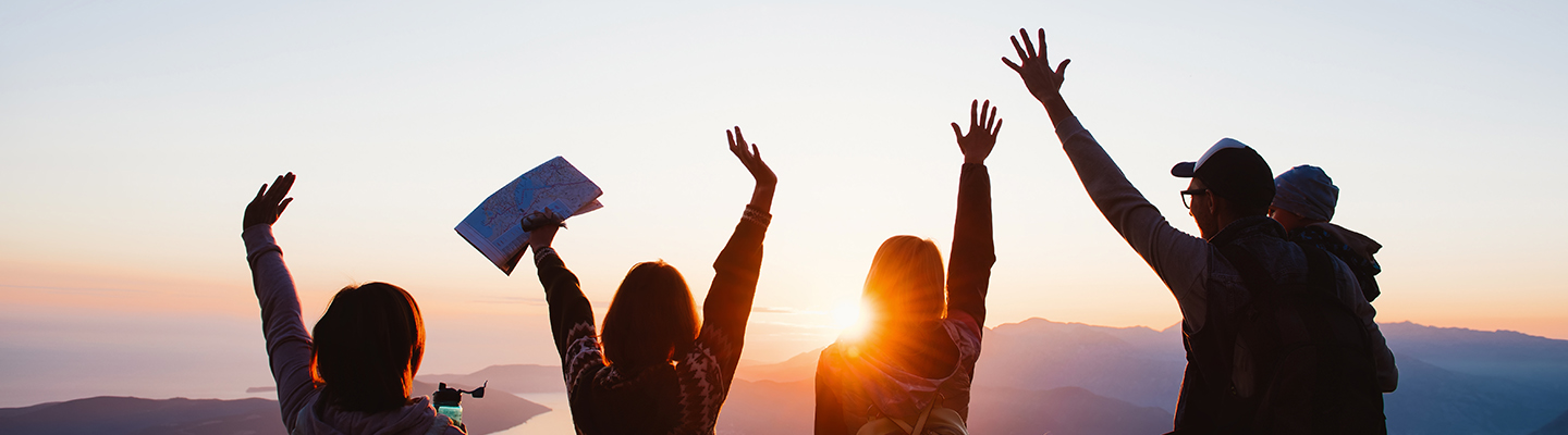 friends horizon sunset